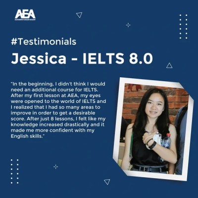Jessica Jasmine - IELTS 8.0